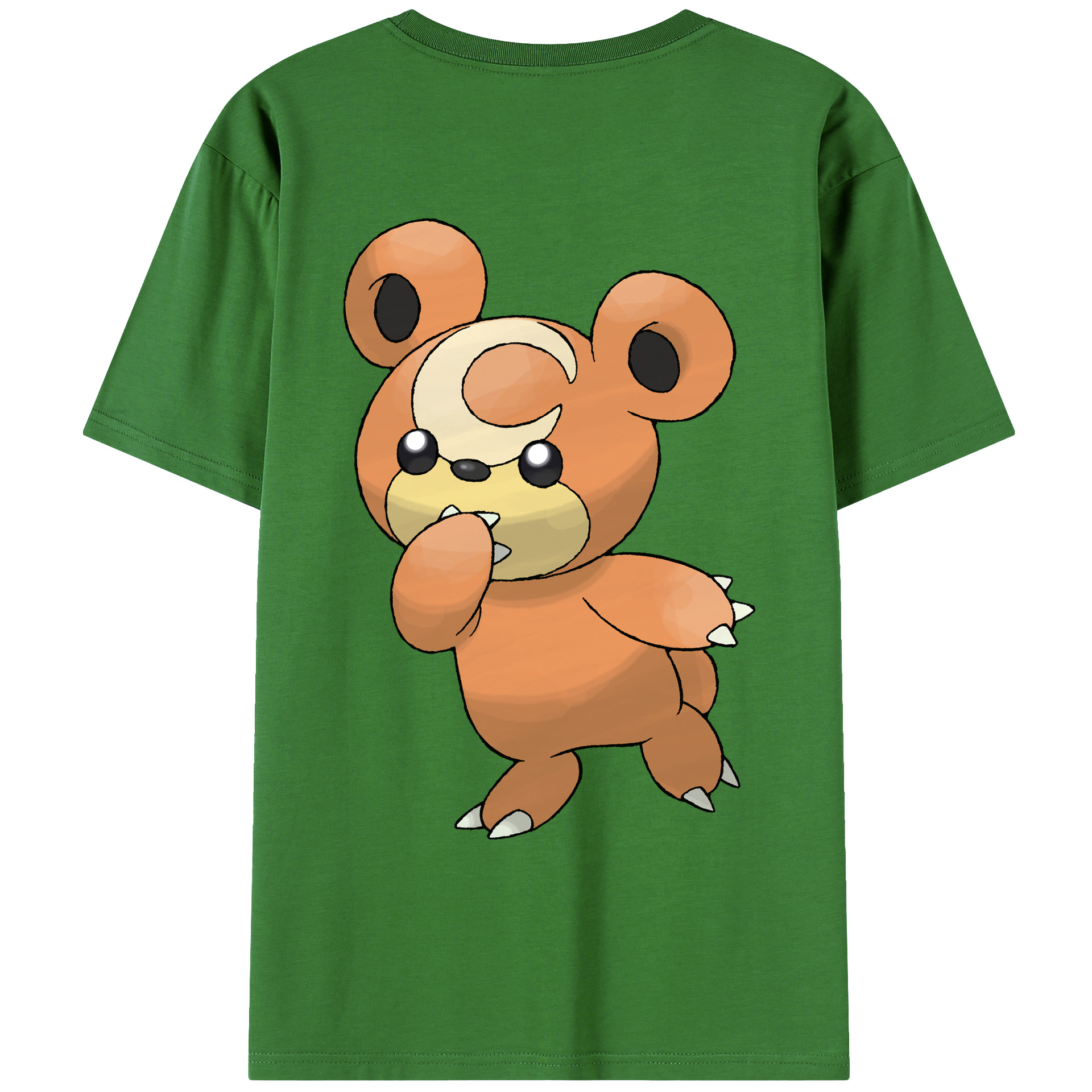 （画像用） ポケットモンスター Pokémon レディース半袖Tシャツ(バックプリント)